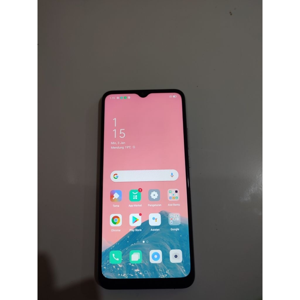 oppo a15 ram 3/32 bekas pakai