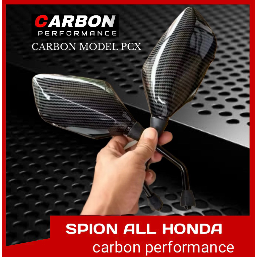SPION PCX 160 CARBON UNIVERSAL MATIK HONDA ▪️spion model pcx universal drat Honda spion pcx