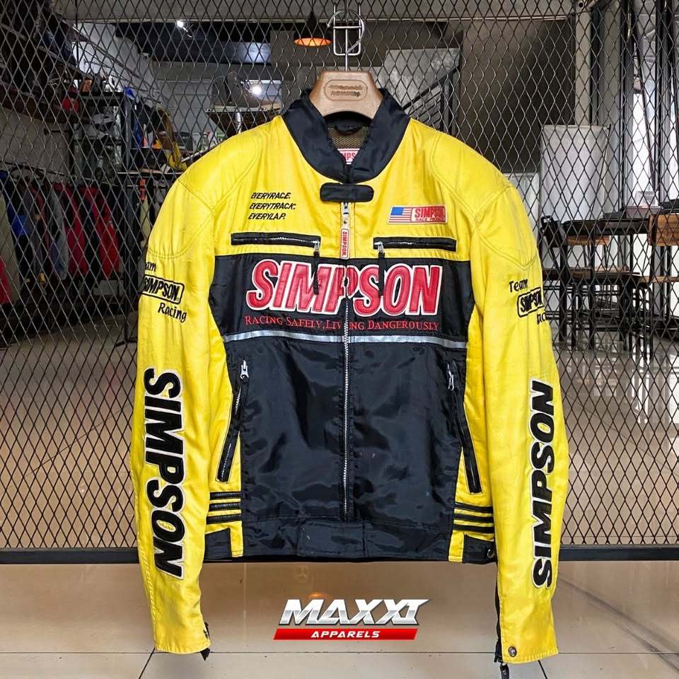 Jaket motor Simpson Racing | Original Simpson| Jaket Pria