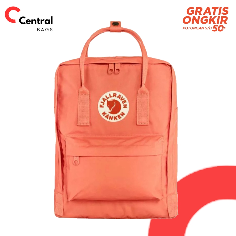 New- Fjallraven Kanken Backpack Korall Tas Ransel Unisex / Fjallraven Kanken
