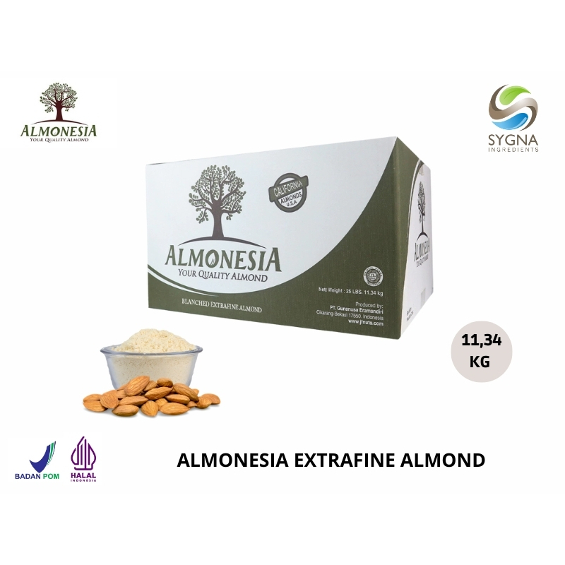 

Almonesia - Almond Extrafine/Almond Bubuk/Powder Almond/Tepung Almond 11.34kg