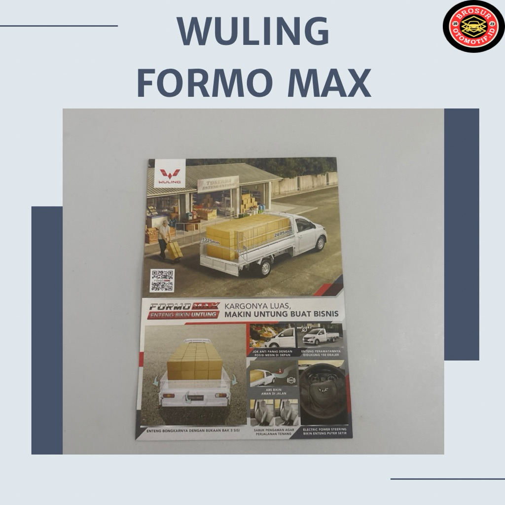 Brosur Wuling Formo Max ( flyer )