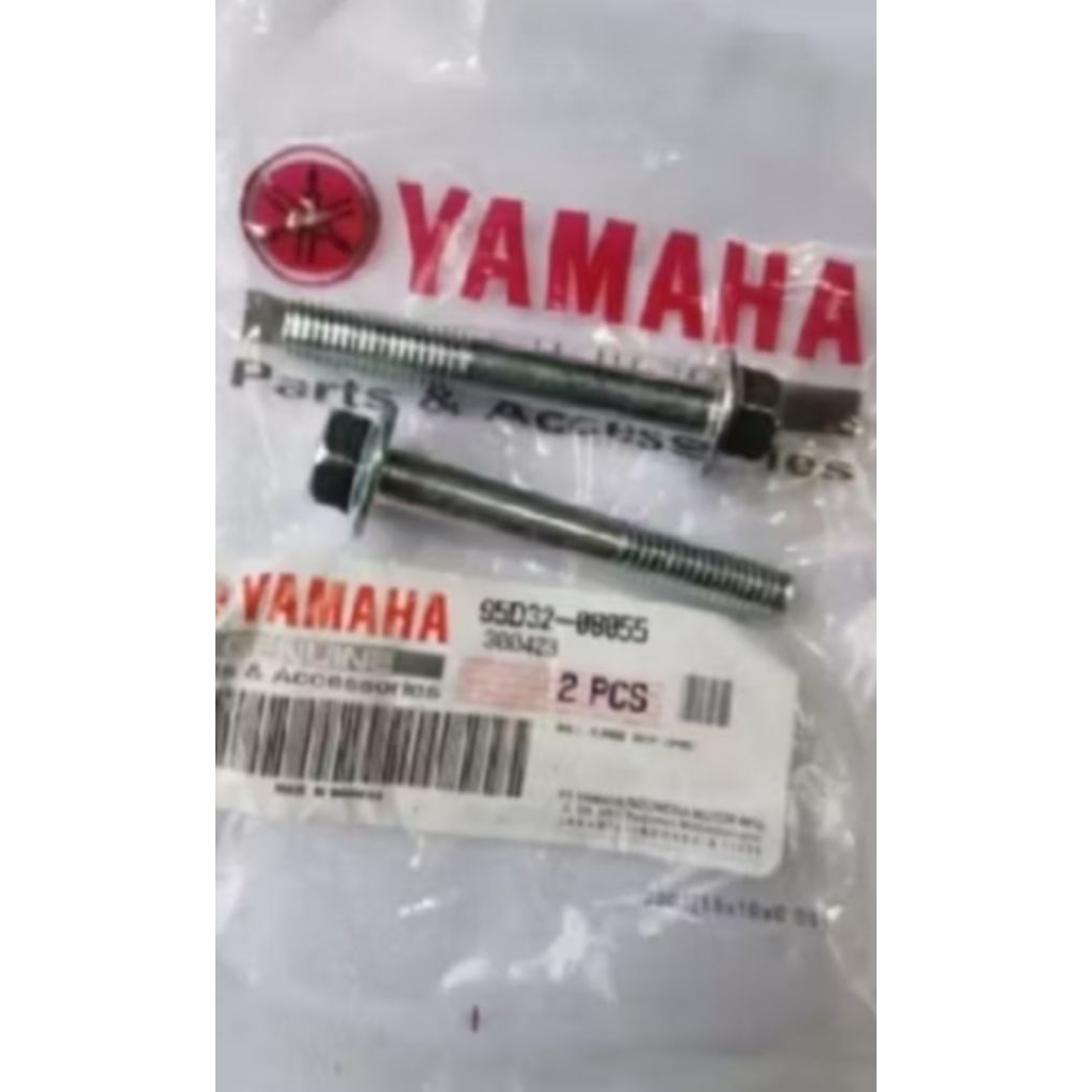 baut knalpot Mio j Mio m3 Mio x set isi 2