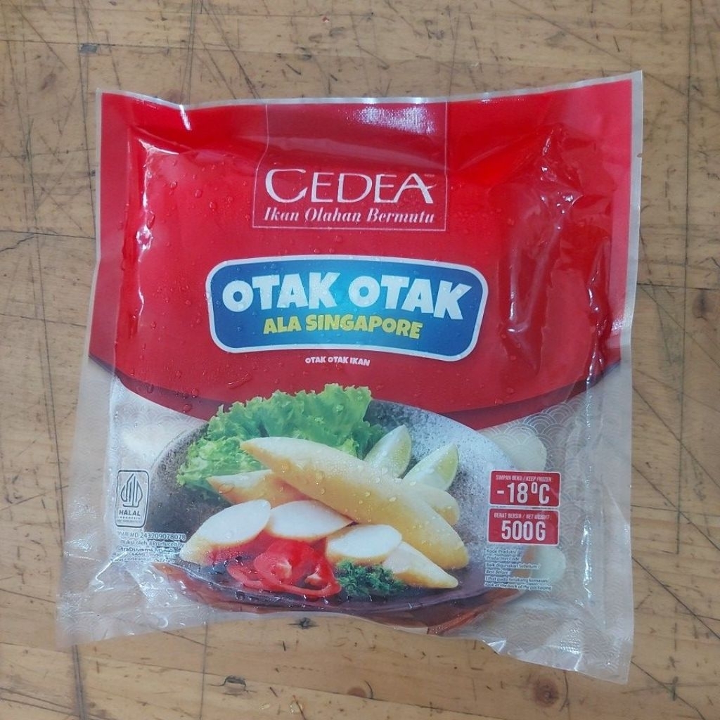 

CEDEA OTAK-OTAK SINGAPORE 500GR