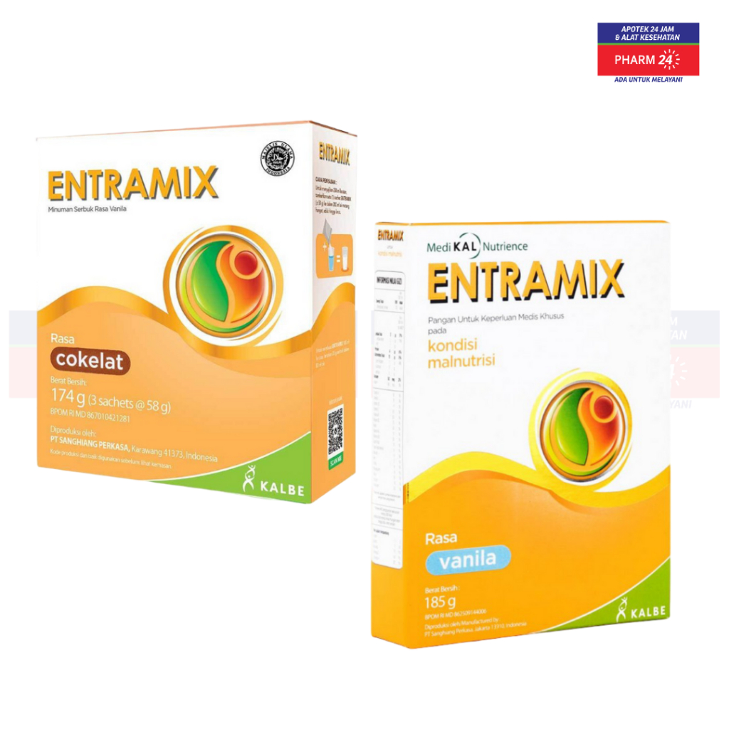 

Entramix Cokelat dan Vanila 174 gram