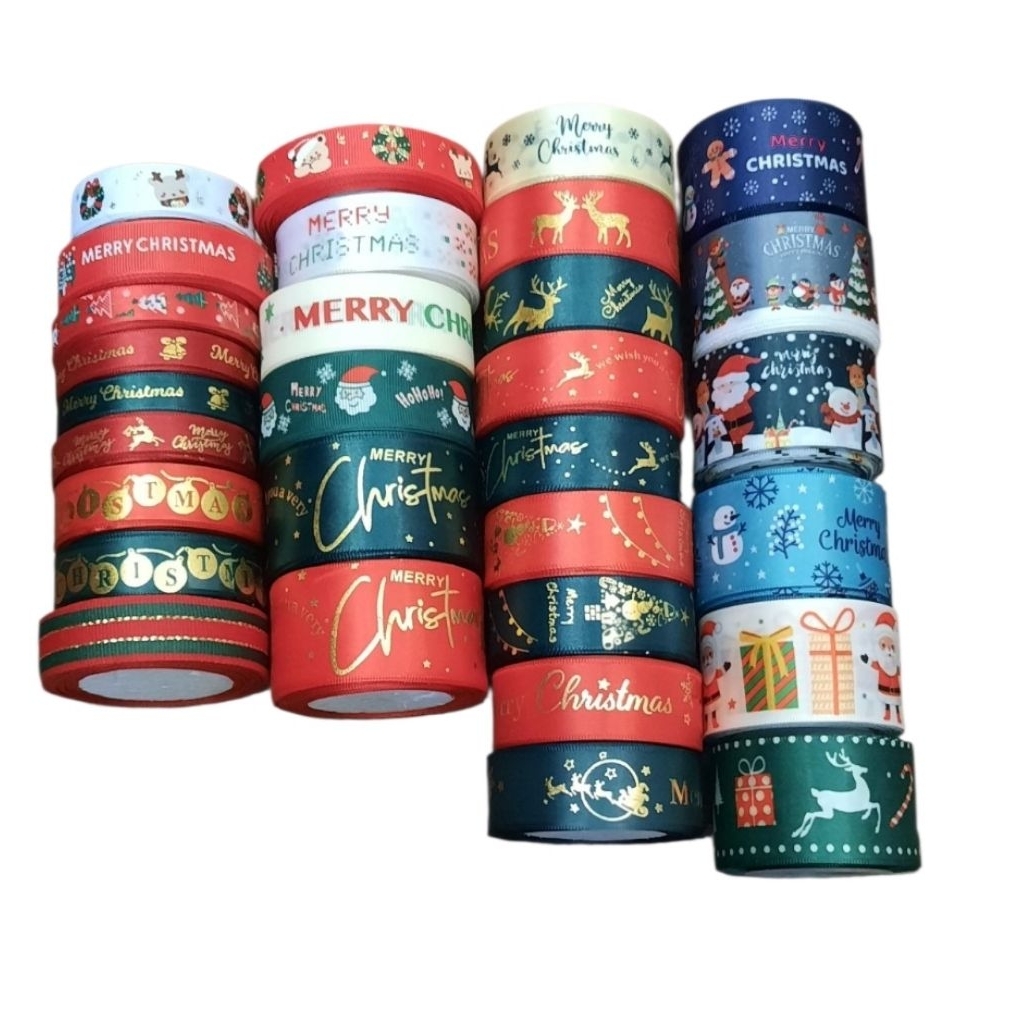 

Pita Natal dan Tahun Baru Murah Roll (3.8cm/2.5cm /2cm/1.3cm)