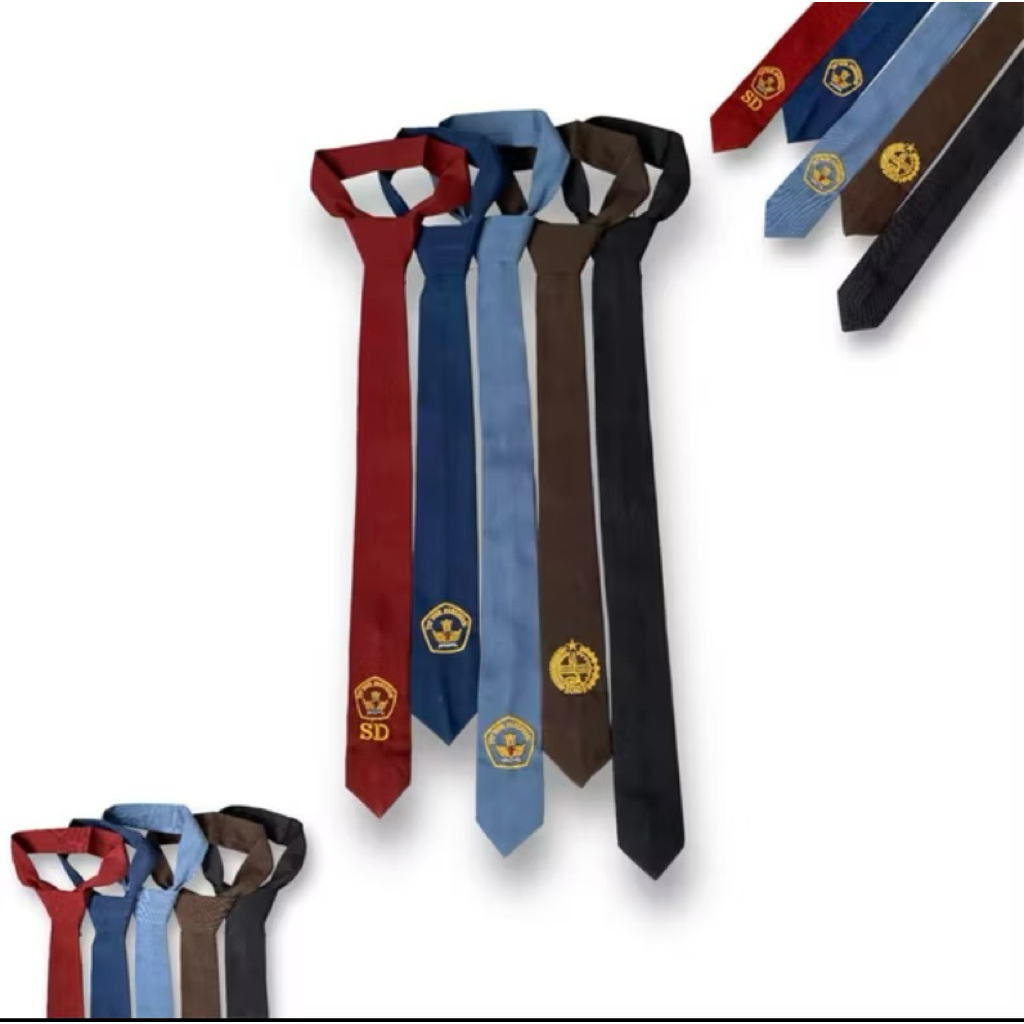 Dasi SD, SMP, SMA/SMK instan langsung pakai / Dasi SD, SMP, SMA/SMK praktis langsung pakai