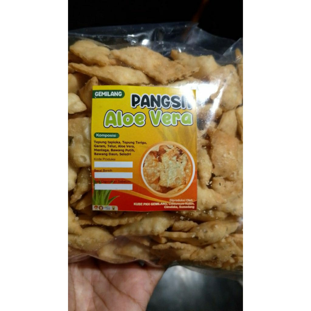 

sistik dan pangsit aloevera