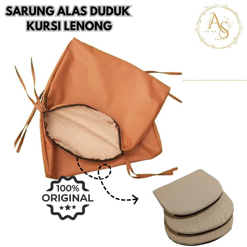 SARUNG ALAS DUDUK KURSI KAYU UKURAN 51X49X7 / KURSI LENONG| SATUNG ALAS DUDUK TANPA BUSA