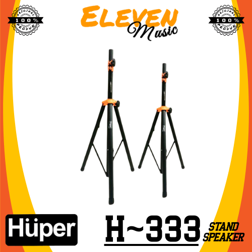 Stand Speaker Huper H-333 Kaki Speaker Tiang Speaker Huper H333 Stand Speaker Tripod