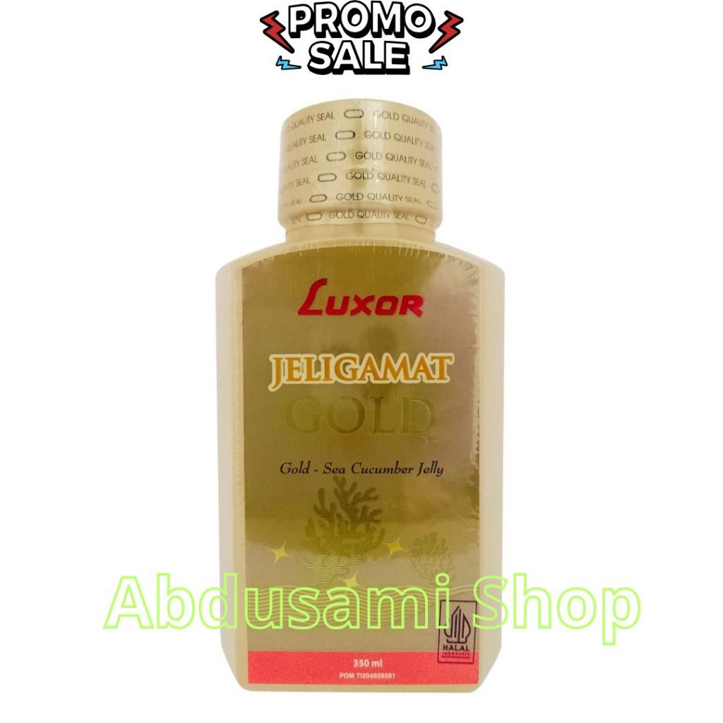 Luxor Jely Gamat Gold 350 ML / Asli Original / Jeli Gamat Gold - Asli Teripang