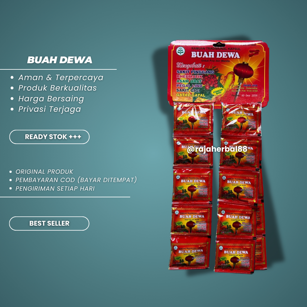 

Buah Dewa Original Kapsul 20 Sachet