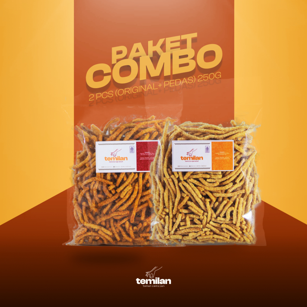 

Temilan - Miestik Snack Kriuk 250 Gram [Combo Bundling 2 pcs]