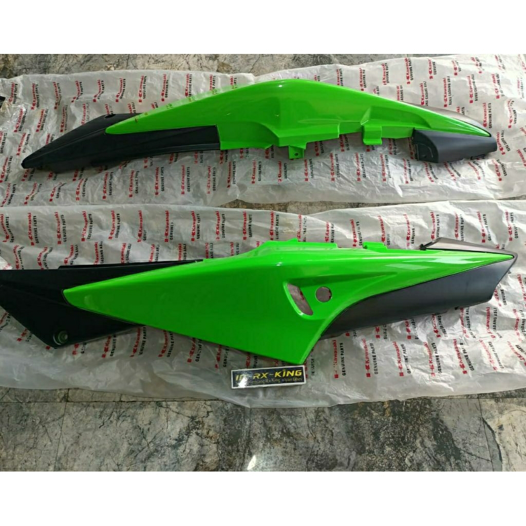 NOS ORIGINAL BODY KAWASAKI NINJA RR OLD GEN 4 SEPASANG KANAN KIRI