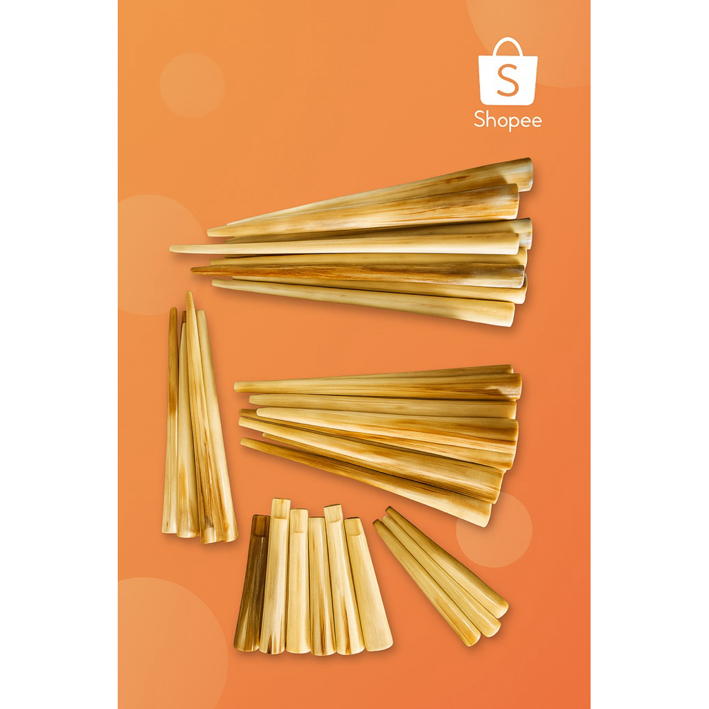 Pipa Cangklong Marlin Asli 12–30 cm | Handmade dari Cucuk Ikan Marlin | Unik & Premium