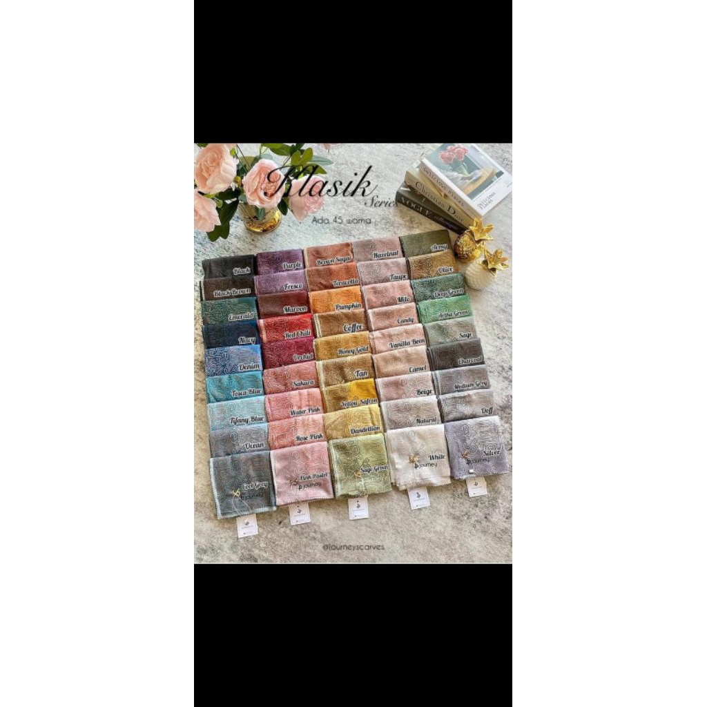 Terbaru Journey scarf klasik series ori