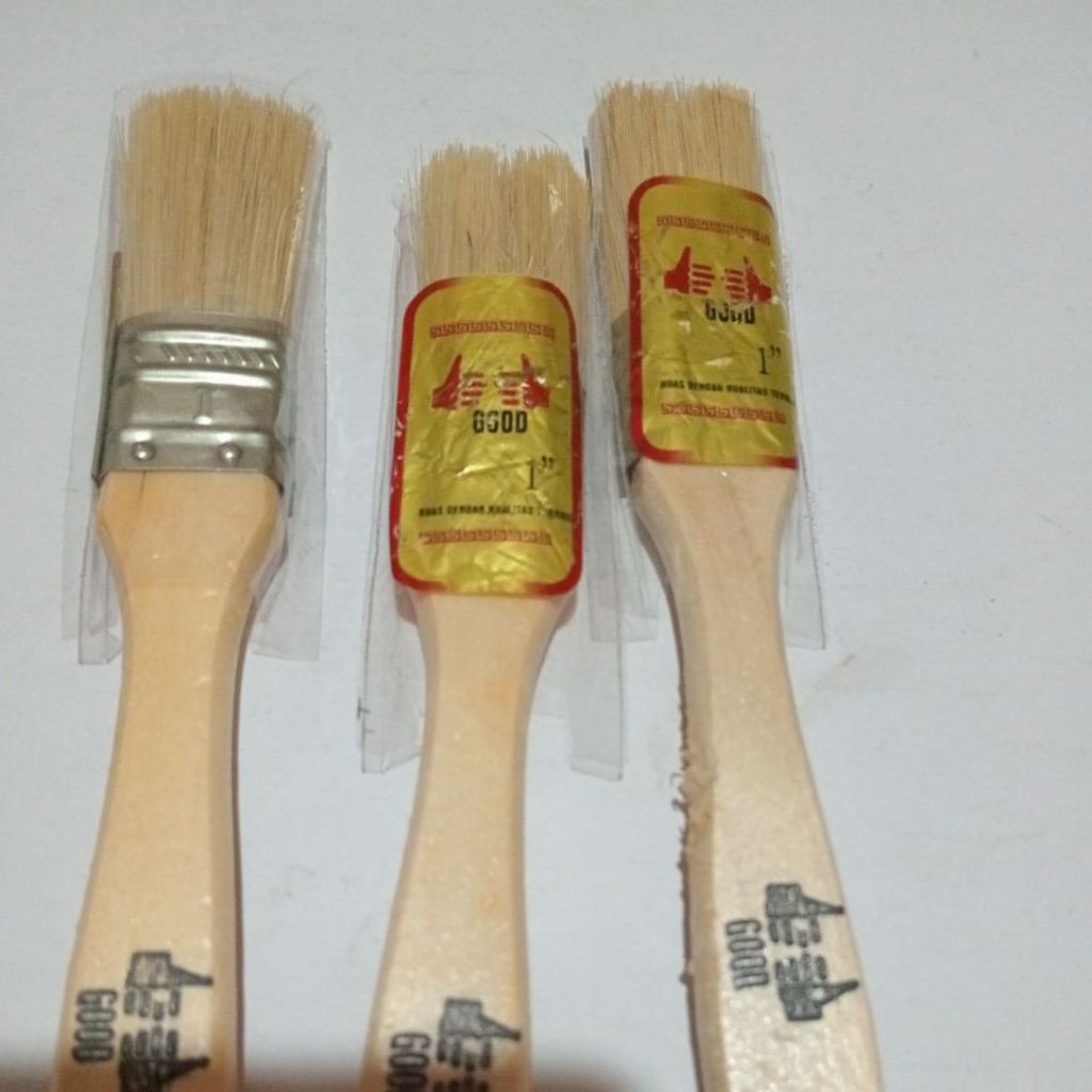 

kuas 1" warna putih