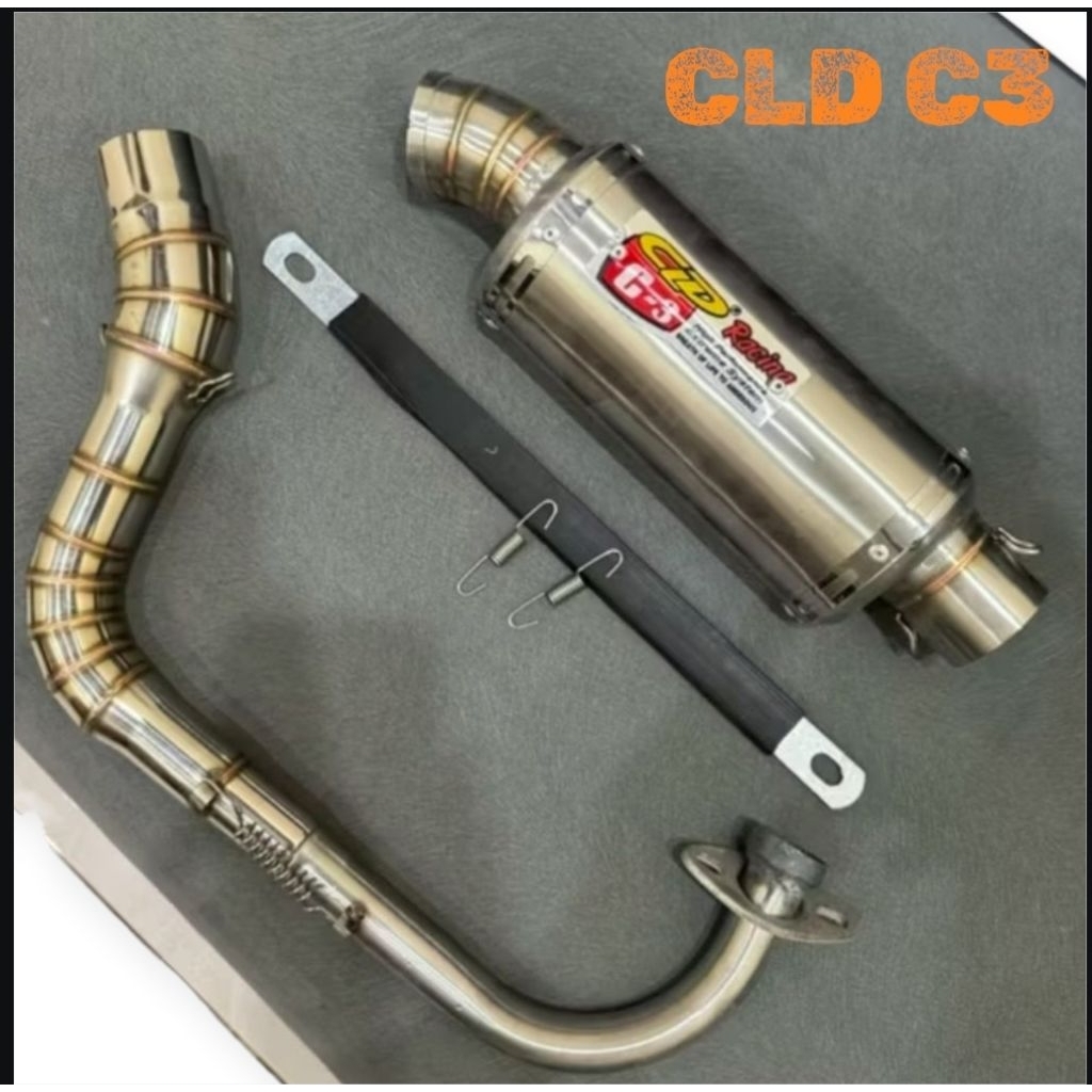 knalpot racing cld c3 mio sporty beat scoopy knalpot racing mio sporty beat scoopy mio j mio m3 knal