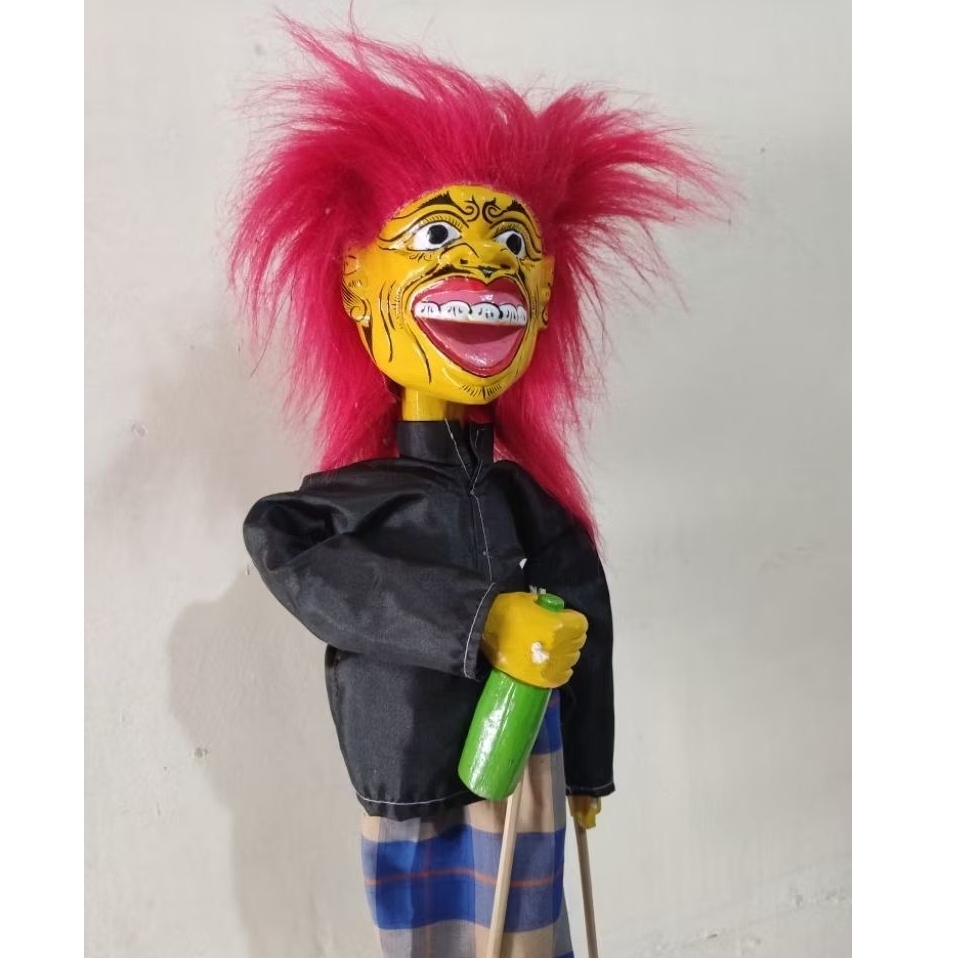 wayang golek buta mabok ukuran pentas