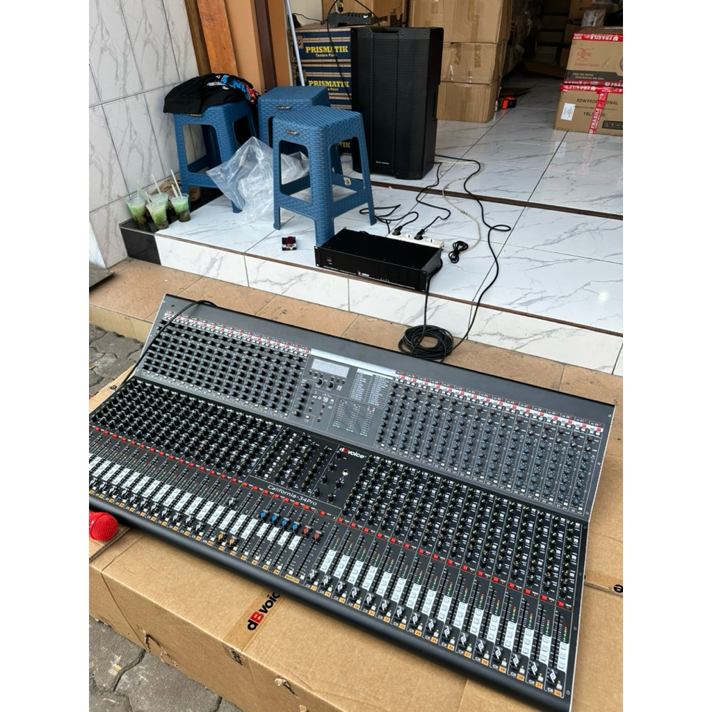 Mixer dB voice California 34pro California34 pro