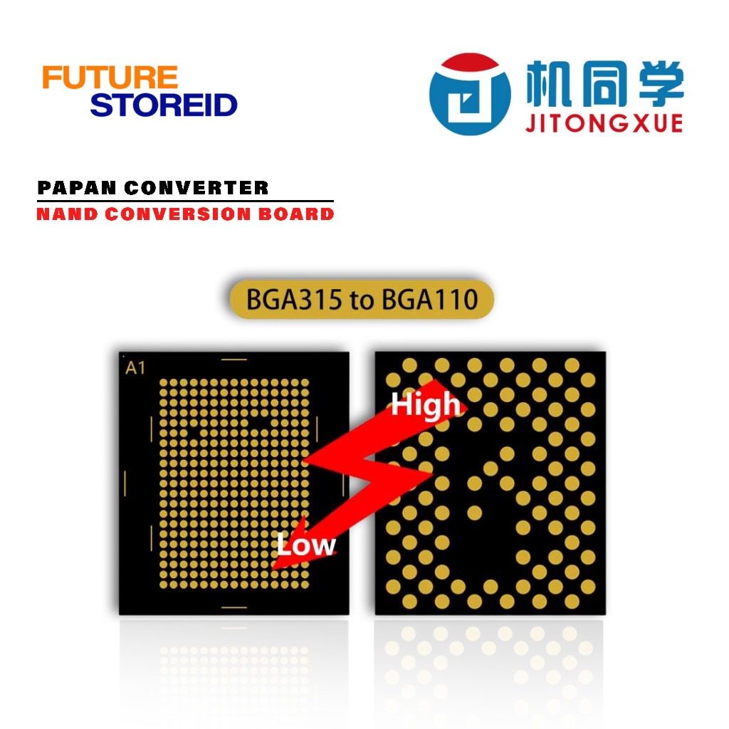 JTX PAPAN CONVERTER NAND CONVERSION BOARD ORIGINAL - PAPAN CONVERTER NAND IPHONE ORIGINAL - IPHONE N