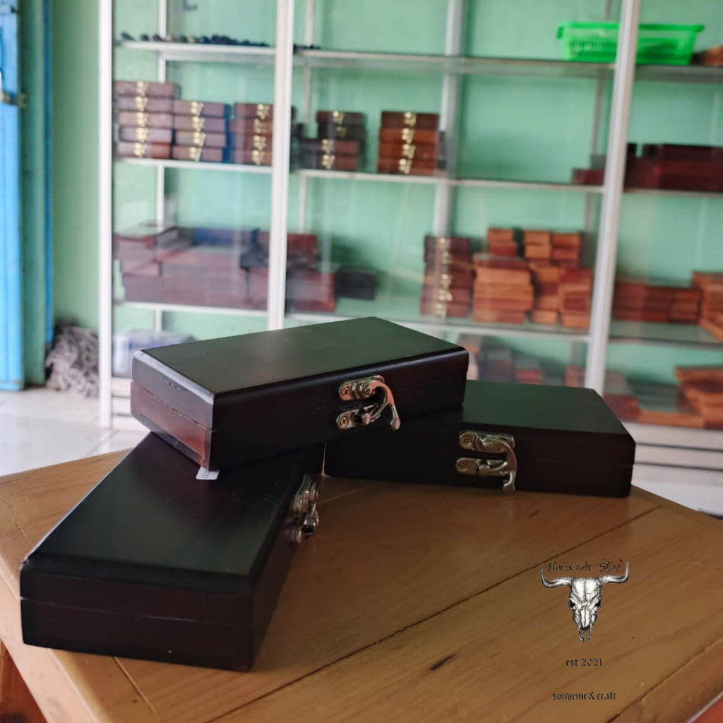 Box Kotak Wadah LintinganBahan Kayu senokeling / Tempat papir bako handmade full kayu senokeling