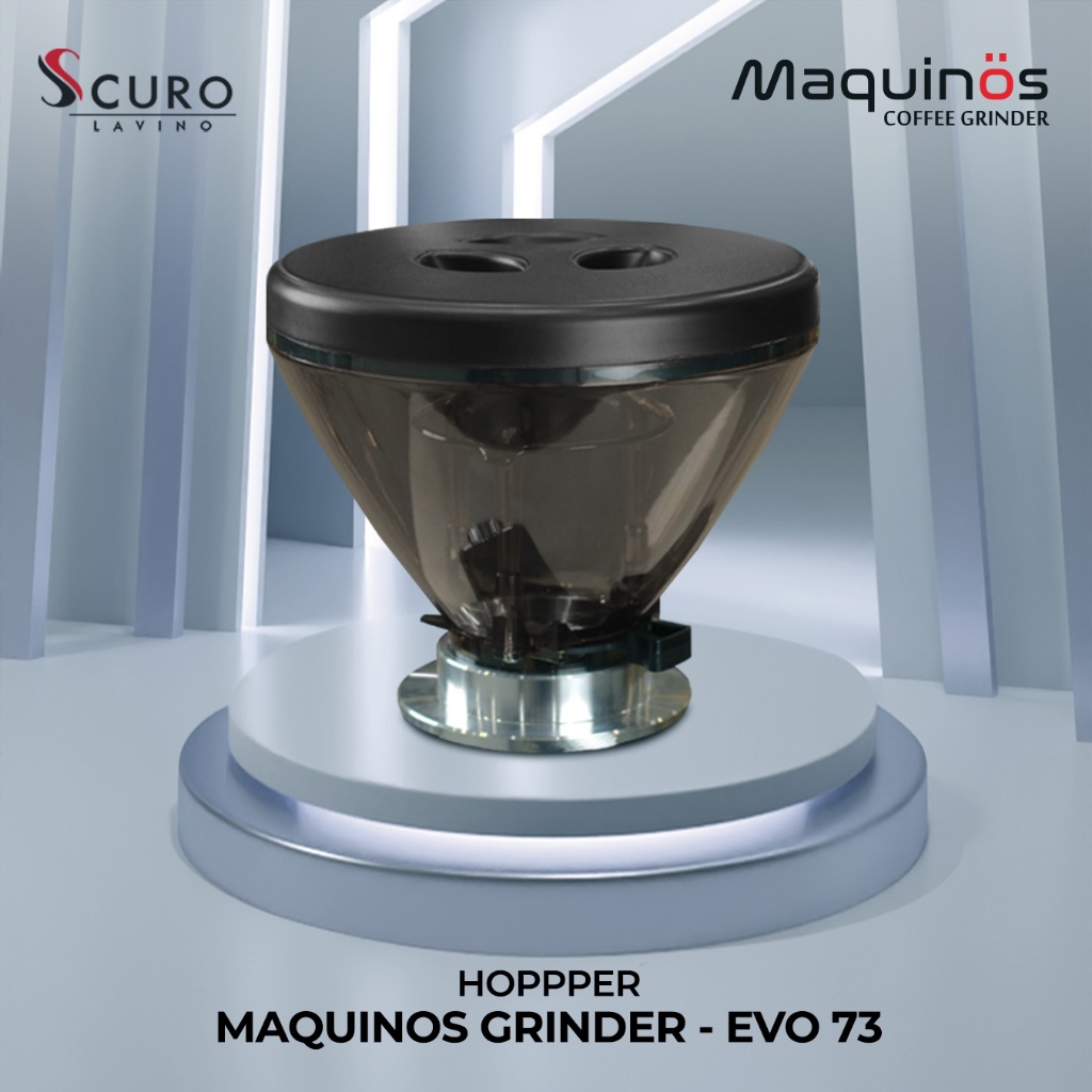 Hopper + Metal Connector Grinder Maquinos Evo 73 250gr