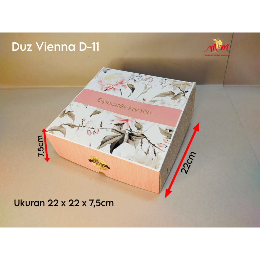 

Hampers Box Vienna D-11 / Snack Box Astetic 22 x 22 x 7,5 cm
