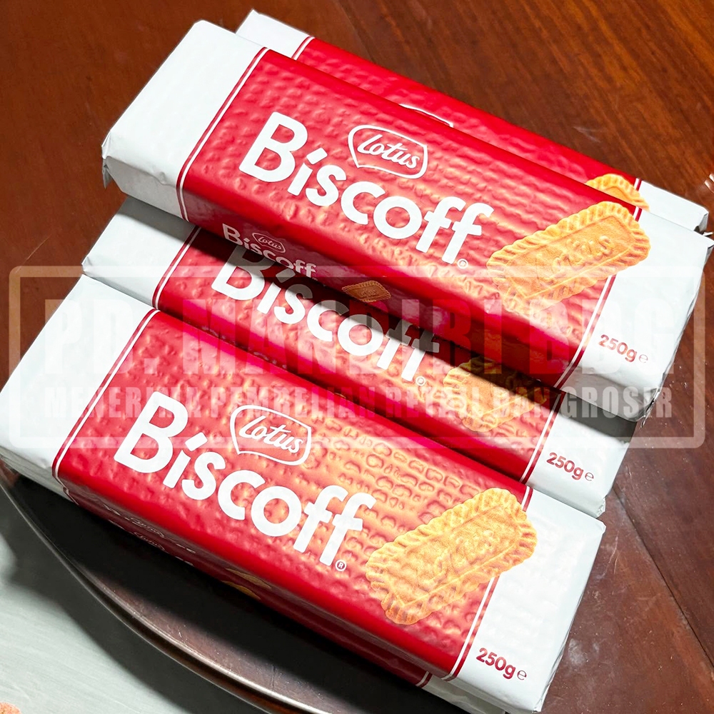 

LOTUS BISCOFF BISCUIT 250 GR ISI 32 PCS