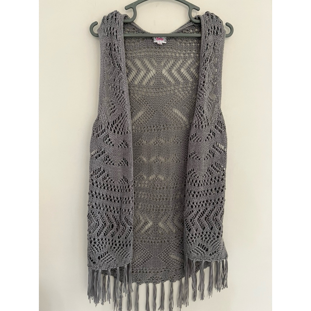 cardigan rajut JUSTICE