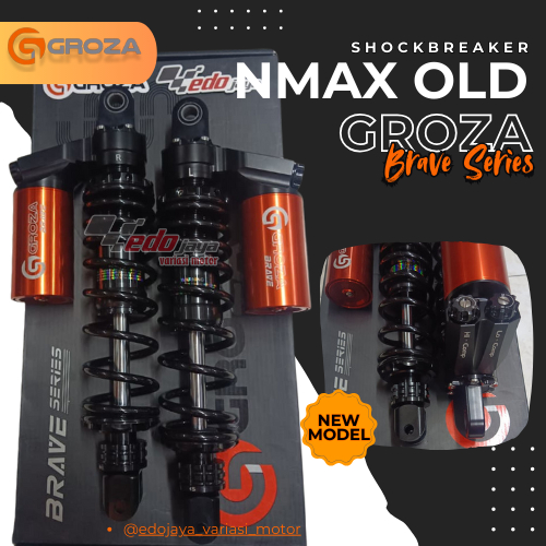 Shockbreaker Tabung Groza Brave Series 330mm – NMAX Old