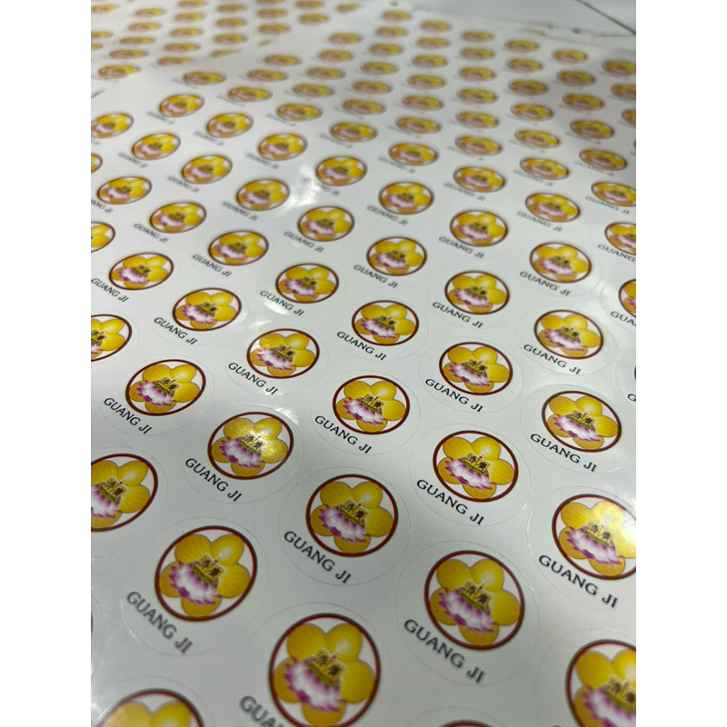 

Stiker Cromo / Vinyl Kiss Cut