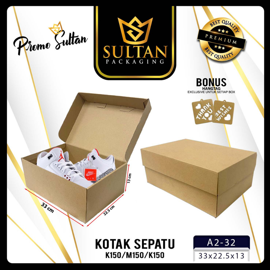 

Box Packaging - Kardus Sepatu - Kardus sepatu Polos Termurah - A2-32
