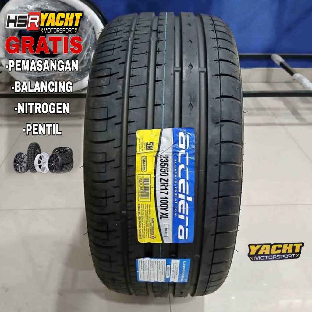 ban mobil tubles 235 50 ring 17 accelera phi-r ban mobil harian tahun baru