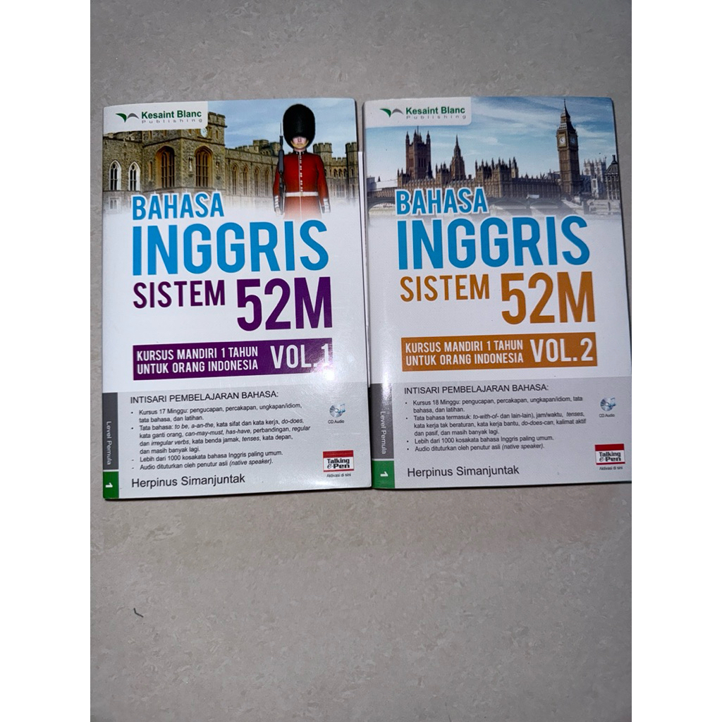 [Preloved] Bahasa Inggris Sistem 52M