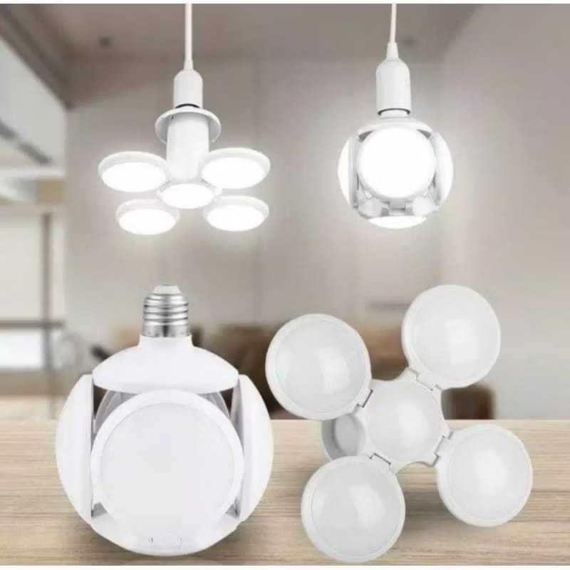 Lampu Lipat Mode Bola 45 Watt/Lampu Bola Foot Ball Ufo