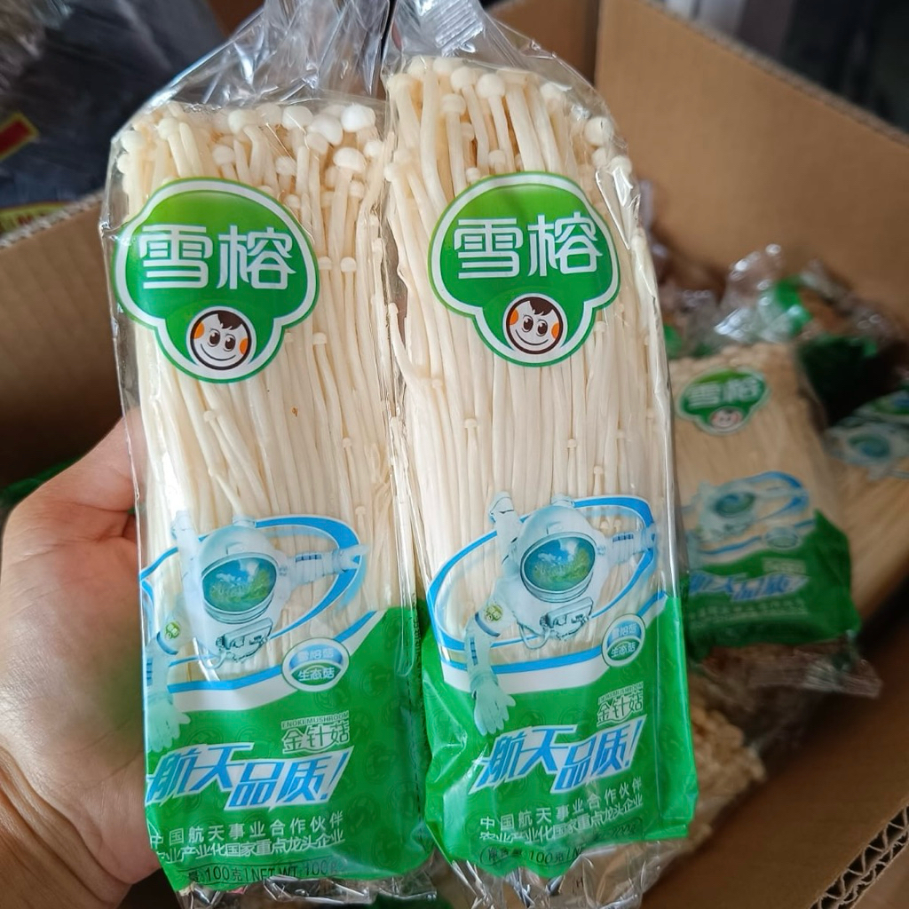 

jamur enoki