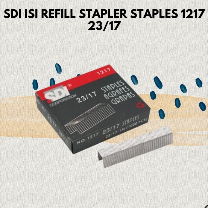 

SDI Isi Refill Stapler staples 1217 23/17