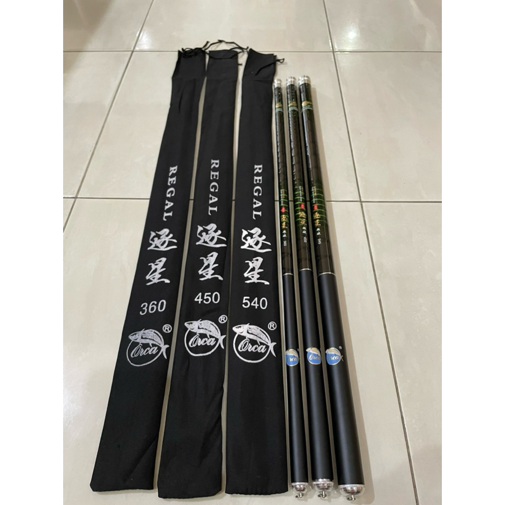 tegek Orca Regal||tegek waduk||tegek nila||