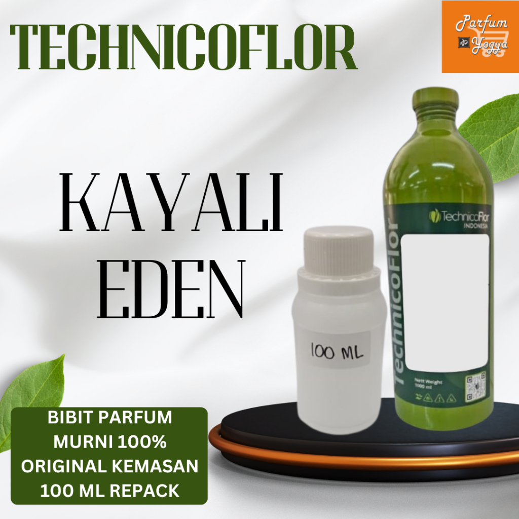 BIBIT PARFUM MURNI TECHNICOFLOR KAYALI EDEN 100 ML | REPACK