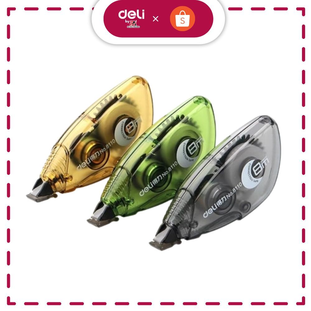 

Deli Correction Tape(5mmx8m) E8110