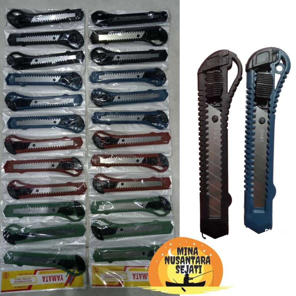 

CUTTER YAMATA 1LUSIN ISI 12PCS- HARGA PER LUSIN