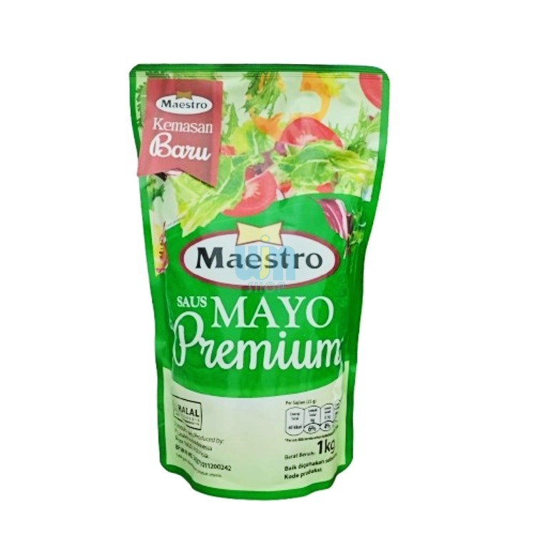 

Maestro Mayonaise 1kg Saus Mayonaise Makassar