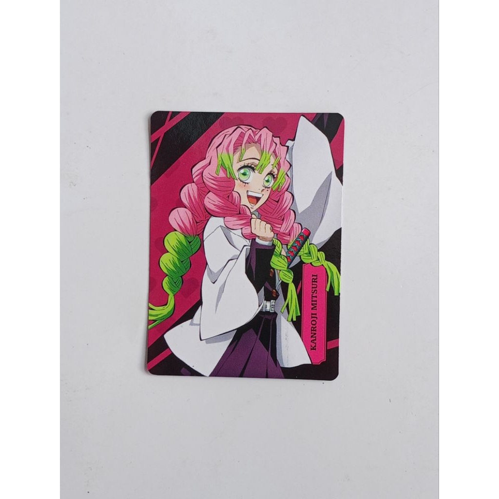 Kartu Family Mart x Demon Slayer Kanroji Mitsuri (Family Mart x Demon Slayer)