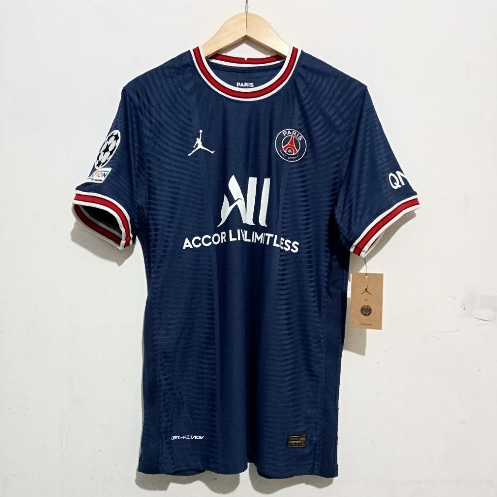 Jersey Player Issue PSG Home 2021/2022 Nameset Mbappe