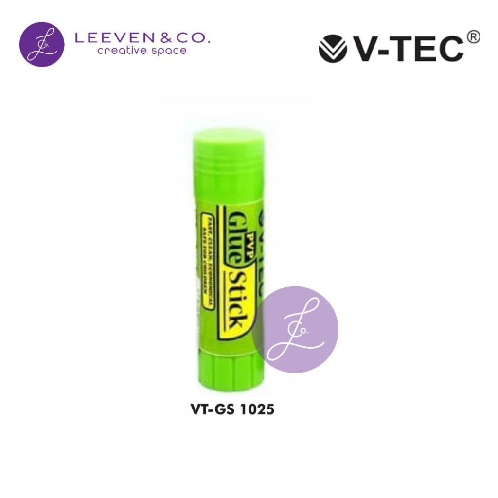 

V-TEC LEM KERTAS / GLUE STICK 25 GR / LEM STICK BATANG SERBAGUNA ( 2 PCS )