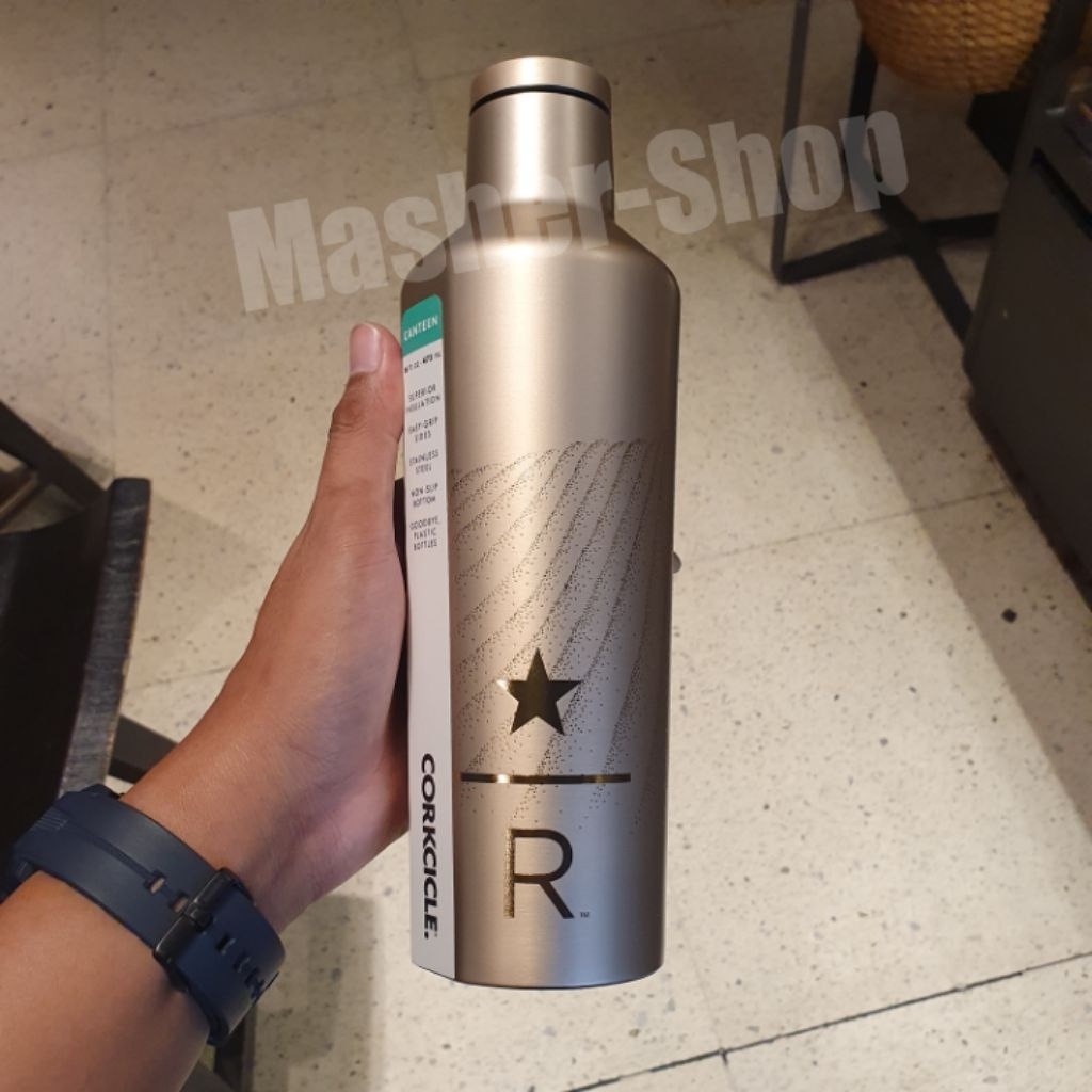 Tumbler Starbucks Reserve x Corkcicle Gold 2025
