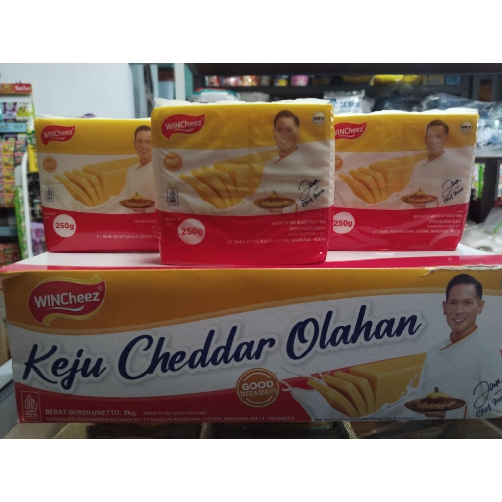 

WINCheez Keju Cheddar Olahan 250g