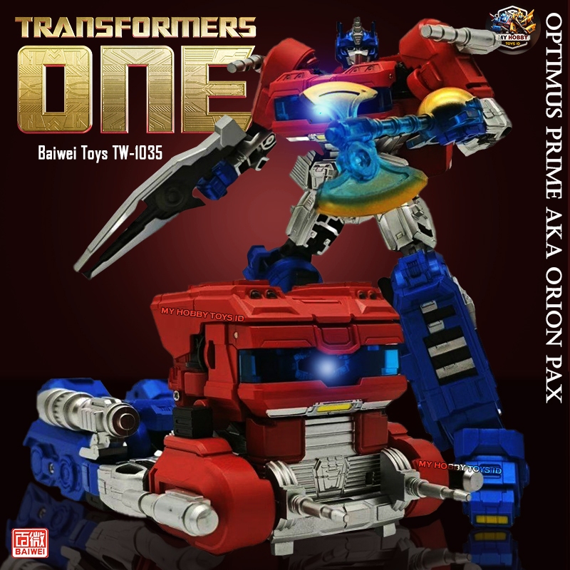 Action Figure Transformers One Orion Pax Optimus Prime Mode Truck Cybertron KO SS-112 Hasbro