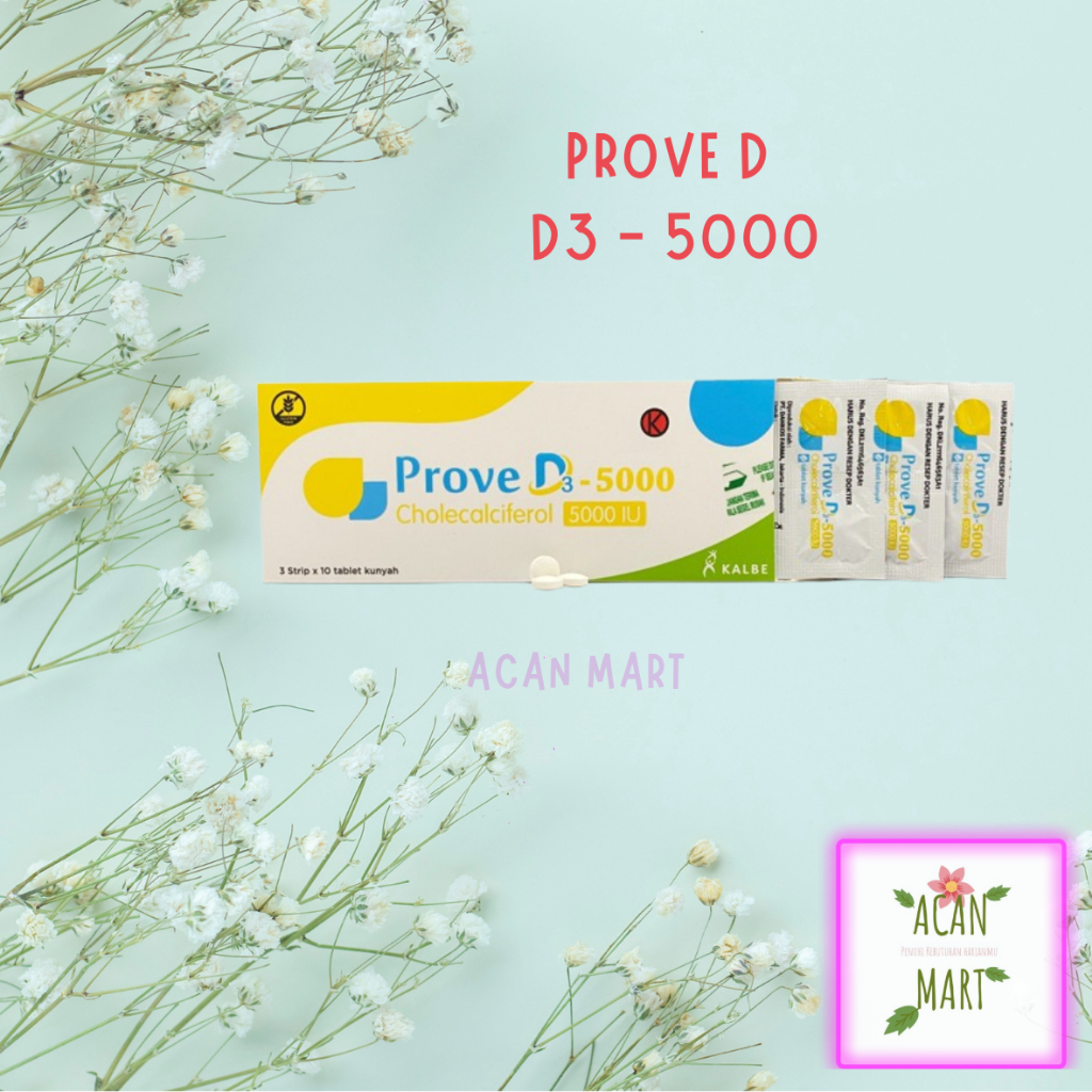 Prove D3 5000 IU Box 30 Tablet